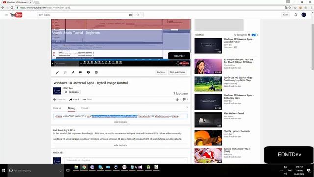 Xamarin Android Tutorial - Play Youtube Video смотреть онлайн
