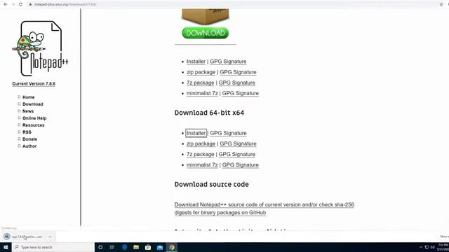 How to Download and Install Notepad++ in Windows 10 смотреть онлайн