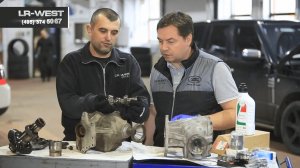 Неисправность и ремонт переднего редуктора на Фрилендер 2