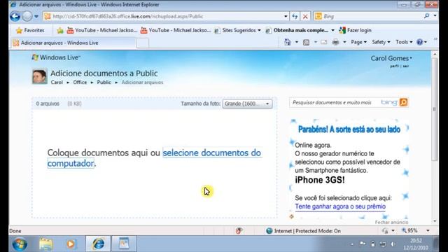 Aula compartilhamento arquivo no Skydrive смотреть онлайн