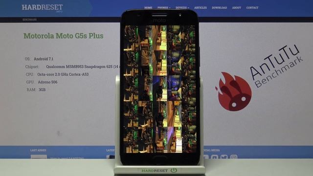 Performance Checkup of Motorola Moto G5s Plus - Benchmark AnTuTu смотреть онлайн