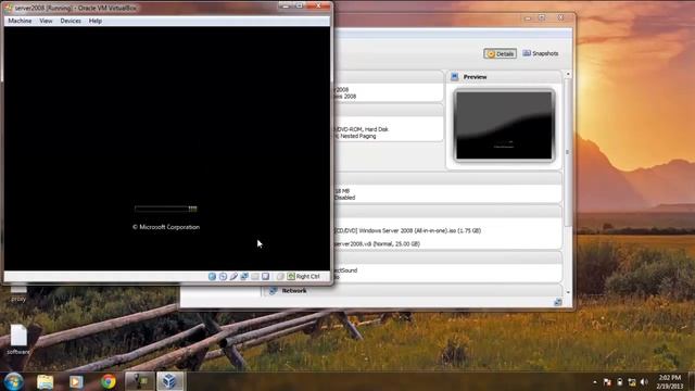 Windows 2008 Server installation смотреть онлайн