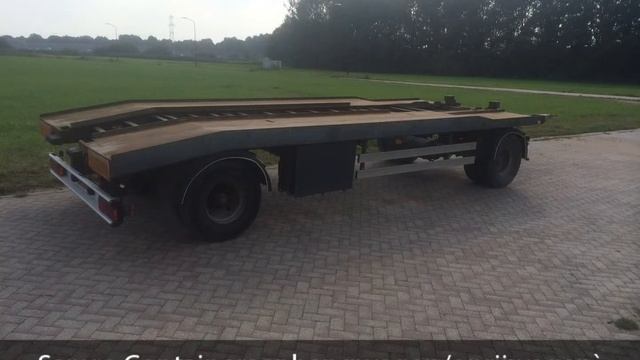 Samro Containeraanhangwagen/oprijwagen` смотреть онлайн