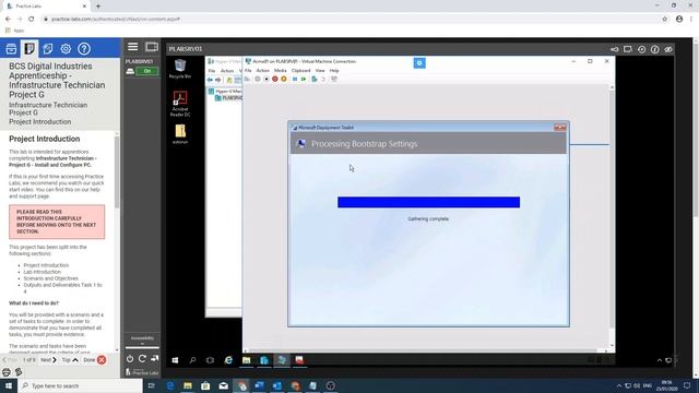 MDT Deployment with Win PE смотреть онлайн