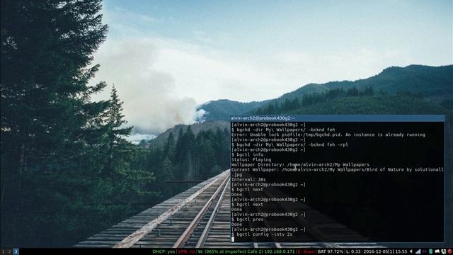 [Demo] bgchd on i3 window manager смотреть онлайн