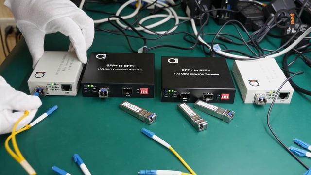 10G Media Converter - Convert Dual Fiber 10G SFP+ to Single Fiber Link - using WDM SFP+ modules смотреть онлайн