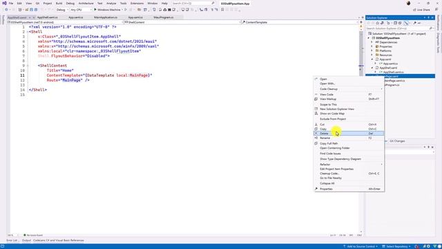 03 - .NET MAUI Shell flyout смотреть онлайн