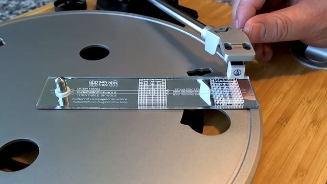 Turntable Cartridge Alignment & Tonearm setup with VTA Gauge & Mirrored Protractor смотреть онлайн