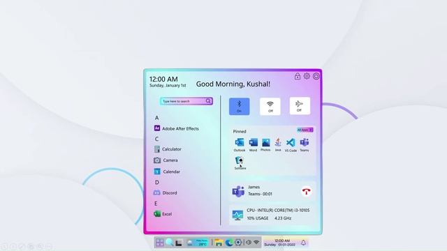 Windows Start Menu (Re-Imagined) || #windows #windows10 #startmenu #kushalstech смотреть онлайн