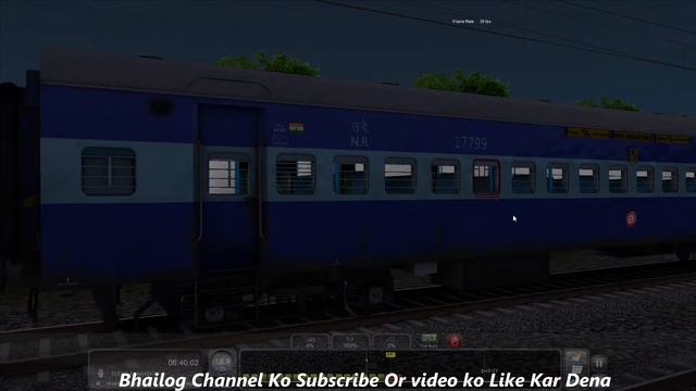 18238/Chhattisgarh Express | #indianrailways #nzm Full HD смотреть онлайн
