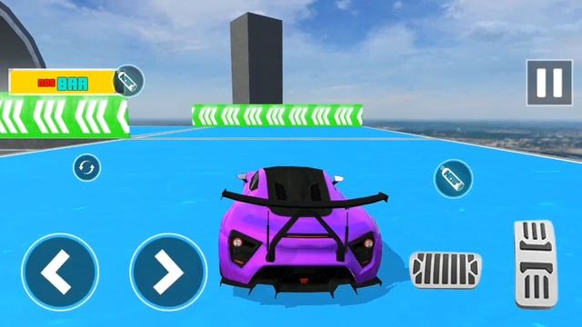 Extreme GT Car Stunts Simulator 3D - Mega Ramp Car Driving - Android GamePlay смотреть онлайн