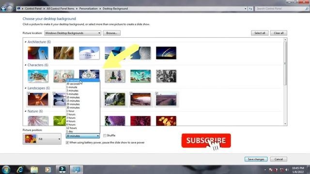 How to Set Slide Wallpaper on Desktop in Windows 7 | How to Set Slide Wallpaper on Desktop | Hindi смотреть онлайн