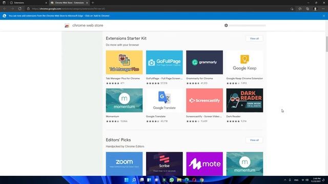How to Install Google Chrome Extensions on Microsoft Edge | Add Chrome Extensions on Microsoft Edge смотреть онлайн