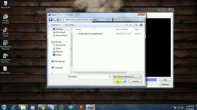 How to change boot animation on window 7 смотреть онлайн