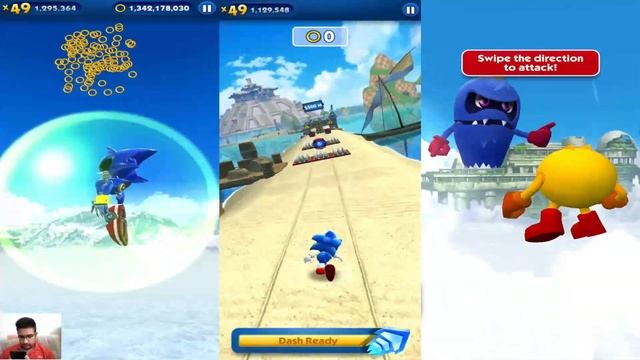 Sonic Dash - Metal Sonic VS Classic Sonic VS PacMan _ Movie Sonic vs All Bosses Zazz Eggman смотреть онлайн