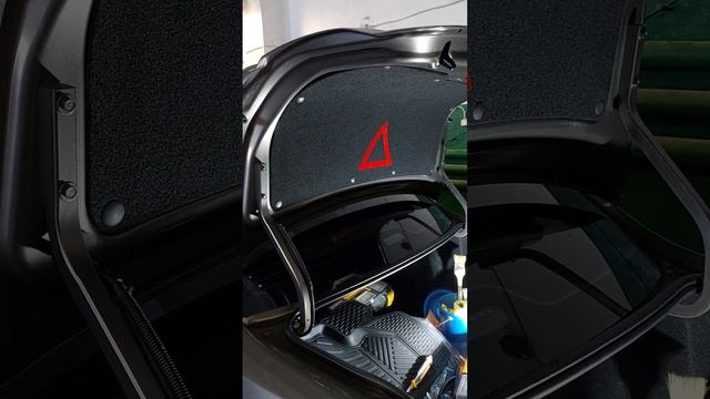 Продолжение. Обшивка крышки багажника Лада Гранта смотреть онлайн