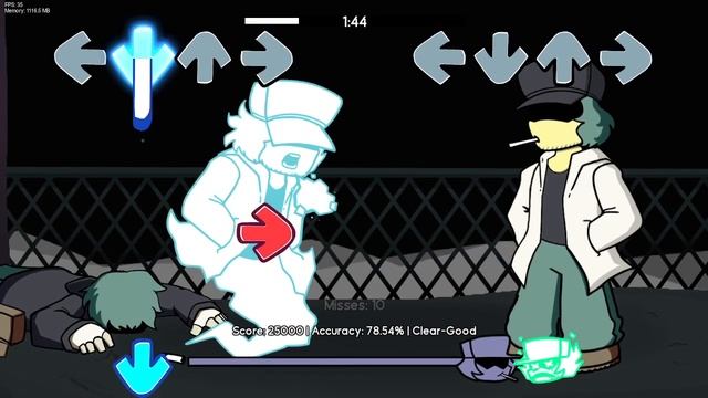 FNF Garcello VS Timeskip Garcello смотреть онлайн