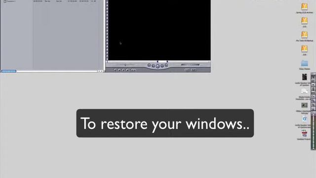 FCP Canvas and Timeline Restore.mov смотреть онлайн