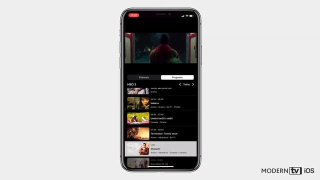 ModernTV: New player for iPhone application смотреть онлайн