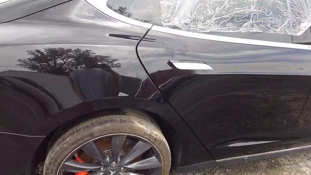 Black Tesla s85 copart lot 33214809 смотреть онлайн