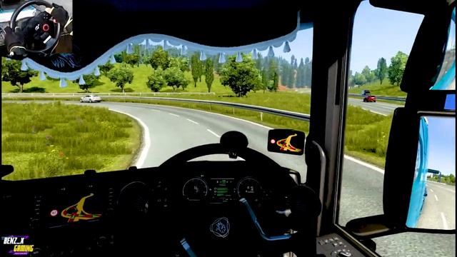 Transporting Tractors - Euro Truck Simulator 2 - Logitech Driving Force GT смотреть онлайн