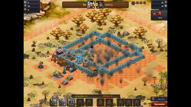 Throne Rush : Pirate Island Port Castel SI , Castel 24 and castel 900 смотреть онлайн