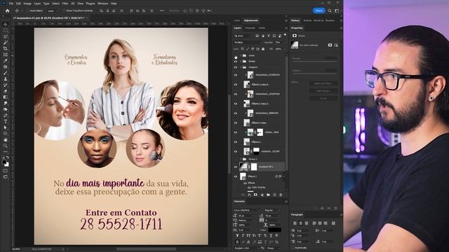 Como Criar Design para Maquiadora - Série Tutoriais #17 смотреть онлайн
