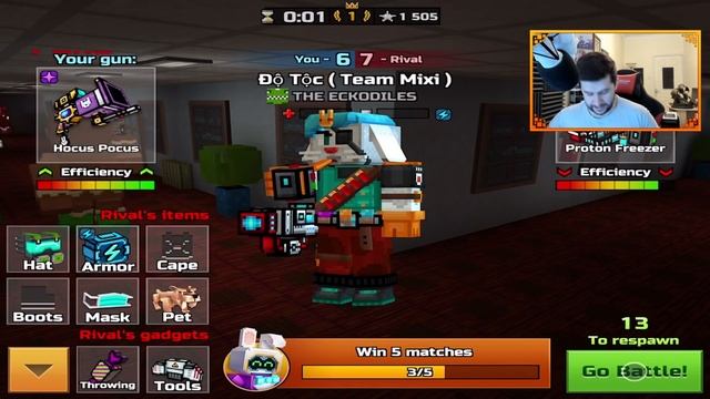 HOCUS POCUS Mythical Backup Weapon Was It Worth It?.... Pixel Gun 3D смотреть онлайн