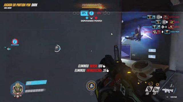 Overwatch | Junk a.k.a. Killing Reaper in the air and closely @ Dark смотреть онлайн