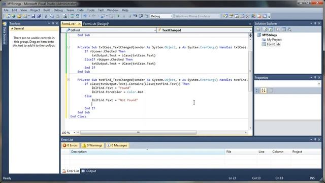 VB.NET Tutorial For Beginners - Strings _ Basic String Manipulation (Visual Basic .NET)(480P) смотреть онлайн