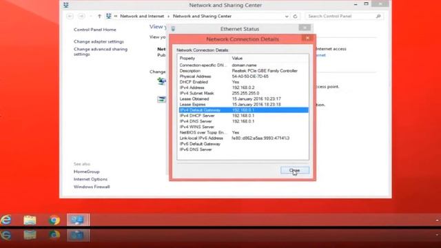(BR-805) Windows 8 STATIC IP Configuration смотреть онлайн