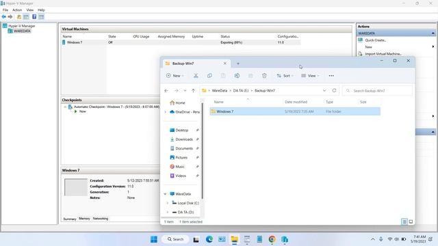 How to Backup Hyper v Virtual Machines Windows 11 смотреть онлайн