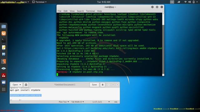 time zone set in kali linux смотреть онлайн