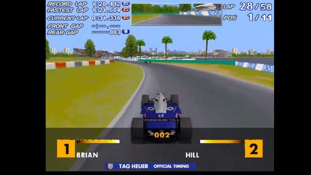 1998 Formula 1 (Windows PC) – Race 1 – Australia Grand Prix смотреть онлайн
