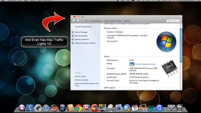 Best Mac OS X Theme for Windows 7 смотреть онлайн