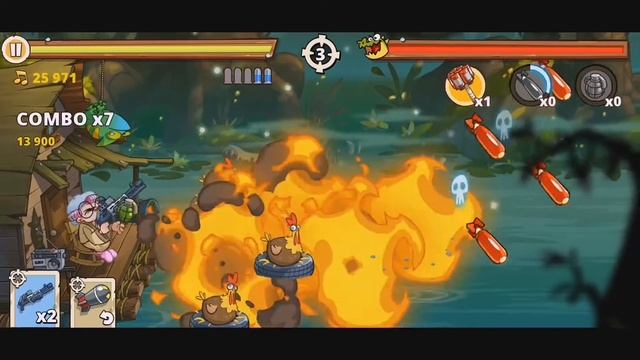 Swamp attack 2 / Episode 1, levels 1 to 9, All levels (Grandma Mau) Gameplay Walkthrough (Part 1) смотреть онлайн