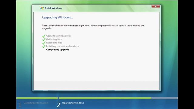 Installing Windows Vista build 5520 смотреть онлайн