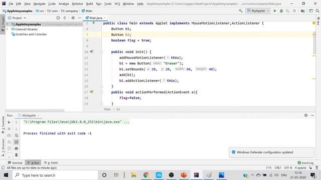 Applets in Java смотреть онлайн