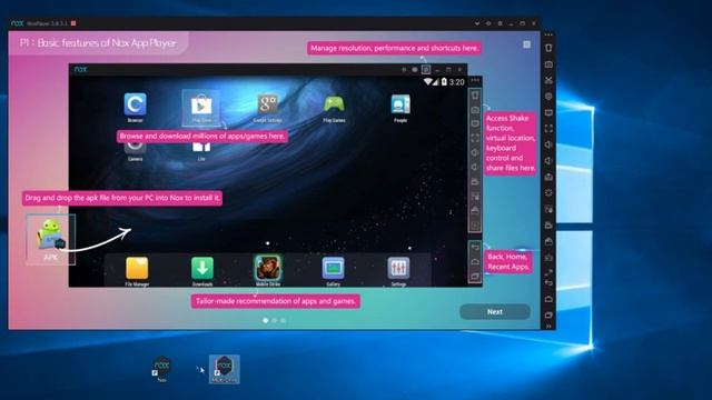 SCARICARE NOX (emulatore android) [ITA] смотреть онлайн