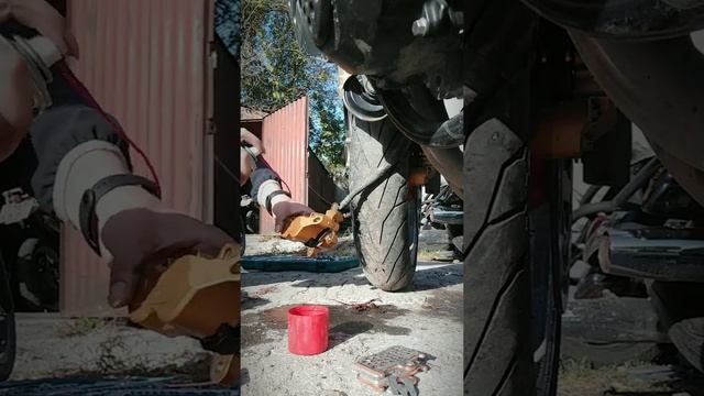 замена колодок на Z1000