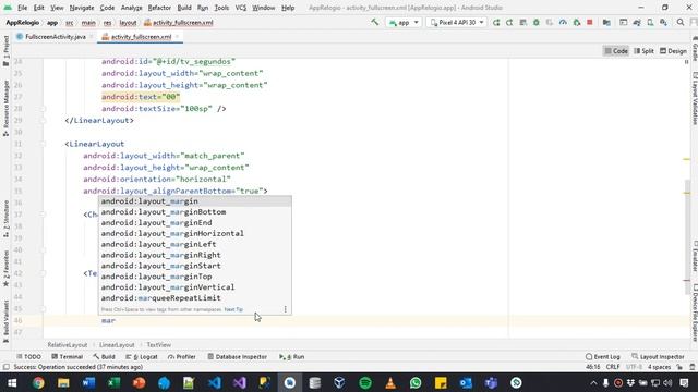 Android Studio 4.1.1 - #42 - App Relógio - Broadcast Receiver para nível de bateria смотреть онлайн