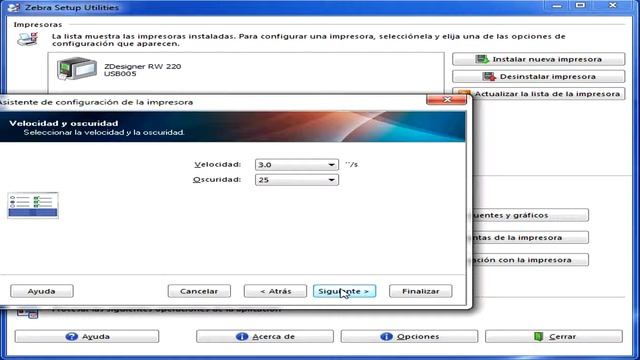 CIPCROSS - Zebra Utilities settings смотреть онлайн