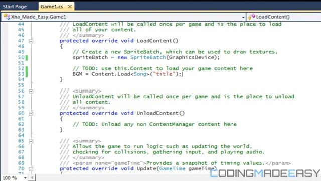 C# Xna Made Easy Tutorial 20 - Music смотреть онлайн