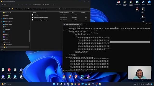 Criando uma Autoridade Certificadora Raiz (CA) OpenSSL e assinando certificados Cliente e Servidor смотреть онлайн