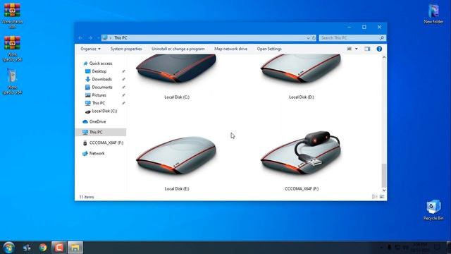 Windows 10 custom Icon pack [Elegant blue icon pack] смотреть онлайн