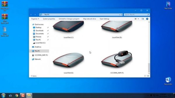 Windows 10 custom Icon pack [Elegant blue icon pack]
