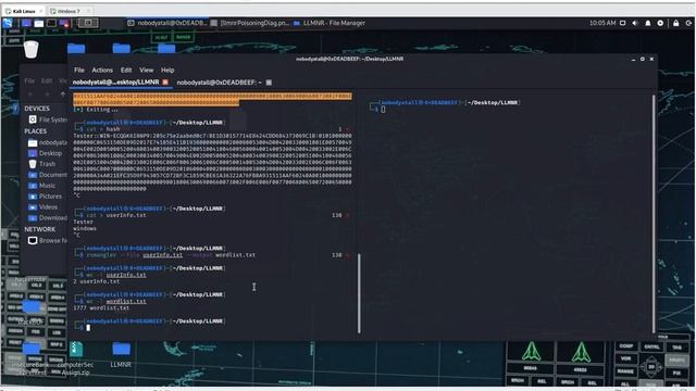 LLMNR Poisoning | NTLMv2 Hash Cracking | PsExec spawn shell смотреть онлайн
