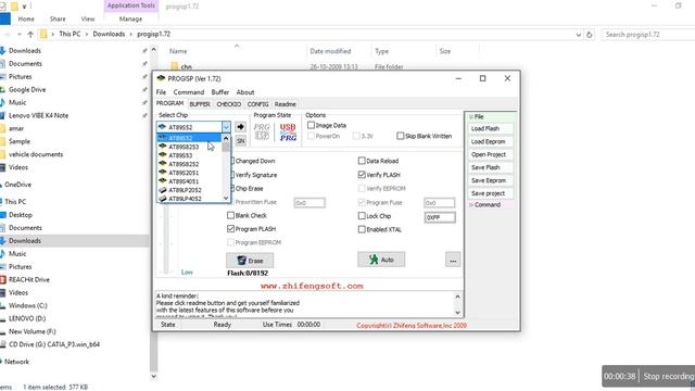 How To Use PROGISP Software To Program 8051 Microcontroller