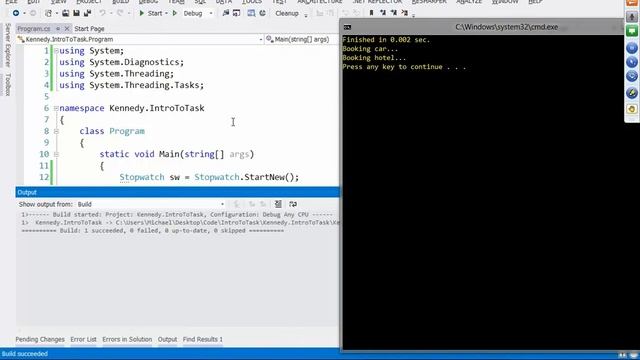 Processing Web Services in Parallel using .NET Tasks смотреть онлайн