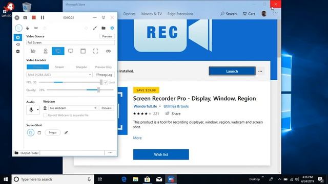 screen recorder pro-Display, Window, Region смотреть онлайн